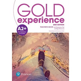 Gold Experience A2+ Second Edition Teacher´s Book with Online Practice & Online Resources Pack