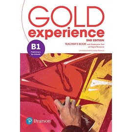 Gold Experience B1 Second Edition Teacher´s Book with Online Practice & Online Resources Pack