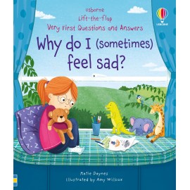 Usborne Lift - The - Flap: Very First Questions & Answers: Why do I (sometimes) feel sad?