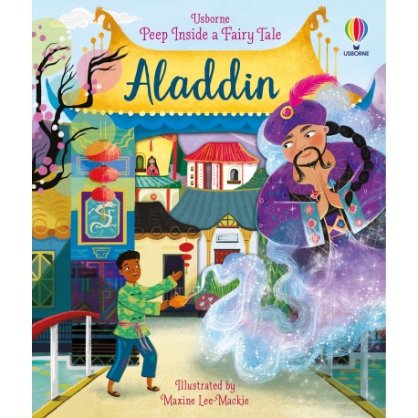 Usborne:  Peep Inside a Fairy Tale Aladdin 