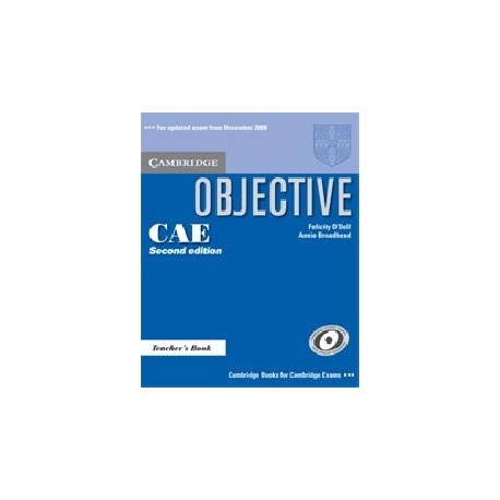 Objective CAE Updated Ed. Teacher's Book
