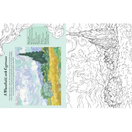 Usborne: Famous Art to Colour