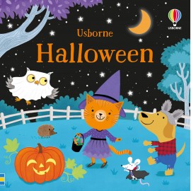 Usborne Book and 3 Jigsaws: Halloween