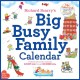 Richard Scarry Big Busy Family 2024 Wall Calendar: Track Every Family Member's Daily Activities 