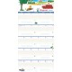 Richard Scarry Big Busy Family 2024 Wall Calendar: Track Every Family Member's Daily Activities 