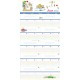 Richard Scarry Big Busy Family 2024 Wall Calendar: Track Every Family Member's Daily Activities 