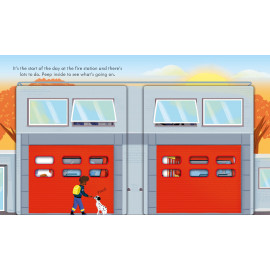 Usborne: Peep Inside how a Fire Engine works