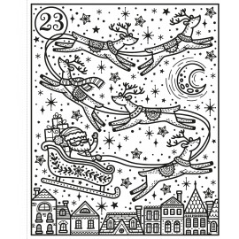 Usborne Magic Painting Countdown to Christmas
