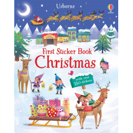 Usborne: First Sticker Book Christmas 
