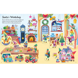 Usborne:  First Sticker Book Christmas 