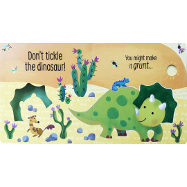 Usborne Touchy-Feely-Sound: Don't Tickle the Dinosaur! 