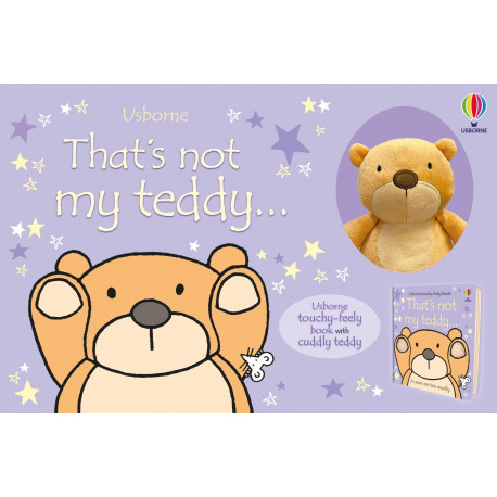 Usborne(Usborne Touch-and-Feel Book): That's Not My Teddy...book and toy