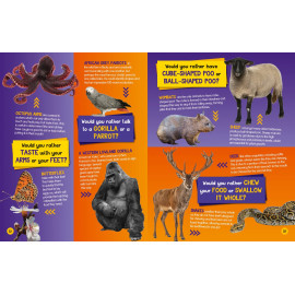 National Geographic Kids: Would you rather? Animals: A fun-filled family game book
