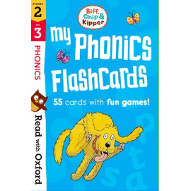  Read with Oxford: Biff, Chip and Kipper: My Phonics Flashcards 