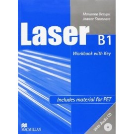 Laser B1 Workbook with Key + CD New Ed.
