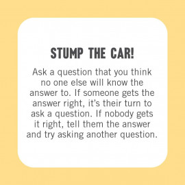50 Cool Things to Do in a Car