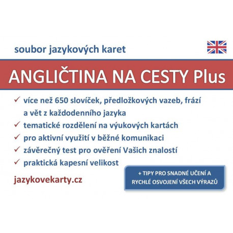 Karty Angličtina na cesty nejpoužívanější fráze v angličtině