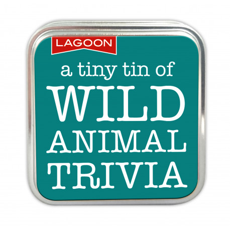 Wild Animal Trivia Tiny Tin zajímavosti o zvířatech v angličtině Wild Animal Trivia Tiny Tin zajímavosti o zvířatech v angličtině