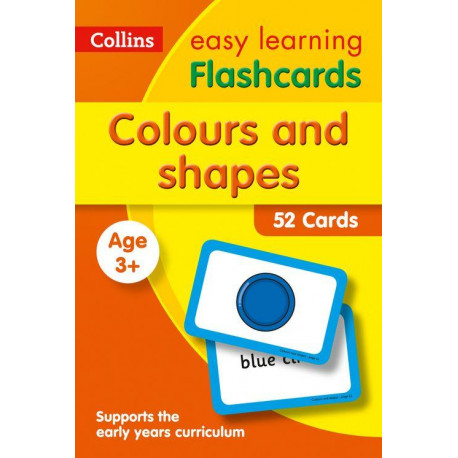 Colours and Shapes Flashcards barvy a tvary v angličtině