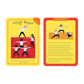 Yoga Pretzels: 50 Fun Yoga Activities Jóga v angličtině karty