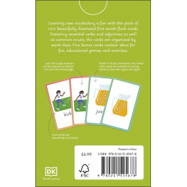 English for Everyone First Words Flash Cards