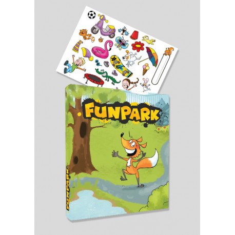 Funpark 1 – šanon pro uložení žák. portfolia včetně samolepek