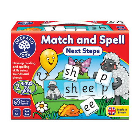 Match and Spell Next Steps