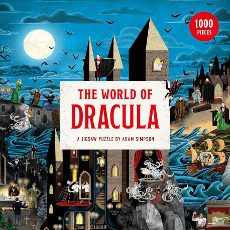 Laurence King The World of Dracula 1000 Piece Puzzle 