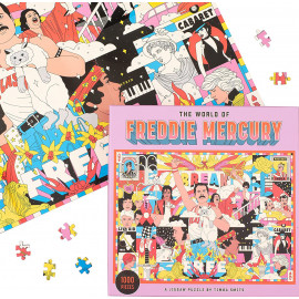 Laurence King The World of Freddie Mercury 1000 Piece Puzzle 