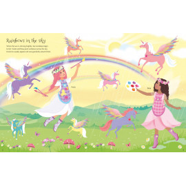 Usborne:  Sticker Dolly Dressing Unicorns 