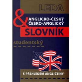 Anglicko-český a česko-anglický studentský slovník s přehledem angličtiny