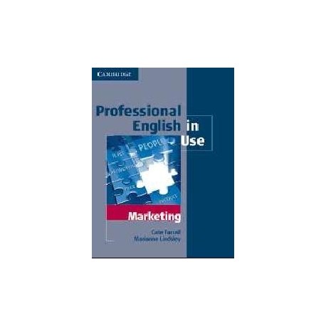 Professional English in Use: Marketing (with answers)