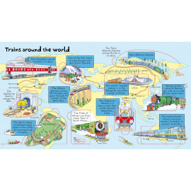 Usborne: Look Inside Trains