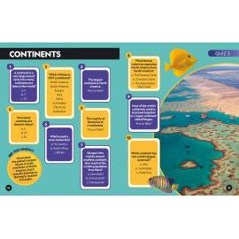 National Geographic Kids Our World Quiz Book: 300 brain busting trivia questions