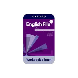 English File Fourth Edition Beginner Workbook e-book 