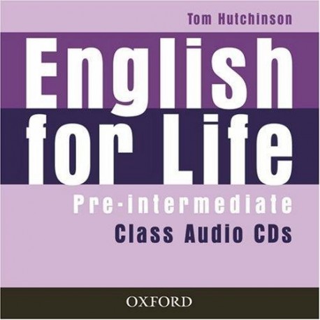 English for Life Pre-Intermediate Class Audio CDs English for Life Pre-Intermediate Class Audio CDs