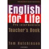 English for Life Pre-Intermediate Teacher's Book + MultiROM