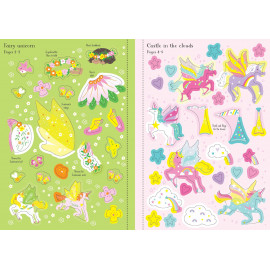 Usborne: Little Sticker Dolly Dressing Unicorns