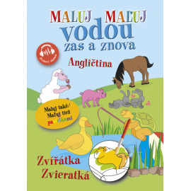 Maluj vodou zas a znova angličtina - Zvířátka