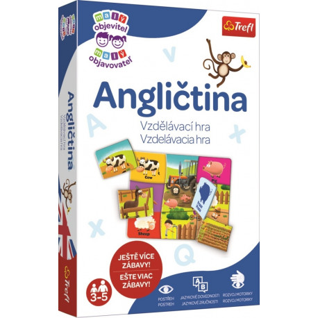 Angličtina vzdělávací hra