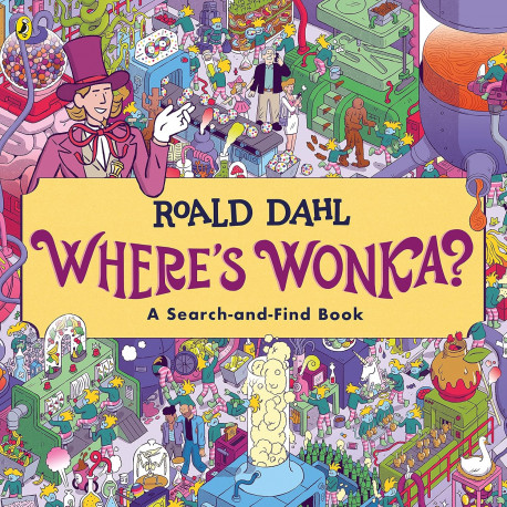 Where's Wonka?: A Search-and-Find Book 