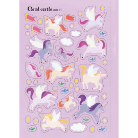 Usborne: Little First Stickers Unicorns