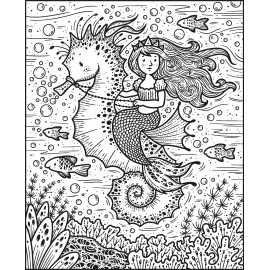 Usborne: Mermaids Magic Painting Book