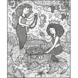 Usborne: Mermaids Magic Painting Book