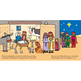 Usborne: Touchy-feely The Nativity