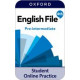 English File Fourth Edition Pre-Intermediate Online Practice (digital)