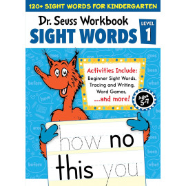 Dr. Seuss Sight Words Level 1 Workbook: A Sight Words Workbook for Kindergarten