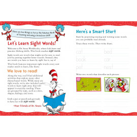 Dr. Seuss Sight Words Level 1 Workbook: A Sight Words Workbook for Kindergarten