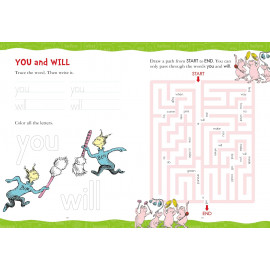 Dr. Seuss Sight Words Level 1 Workbook: A Sight Words Workbook for Kindergarten