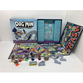 Dog Man Attack of the Fleas Board Game 